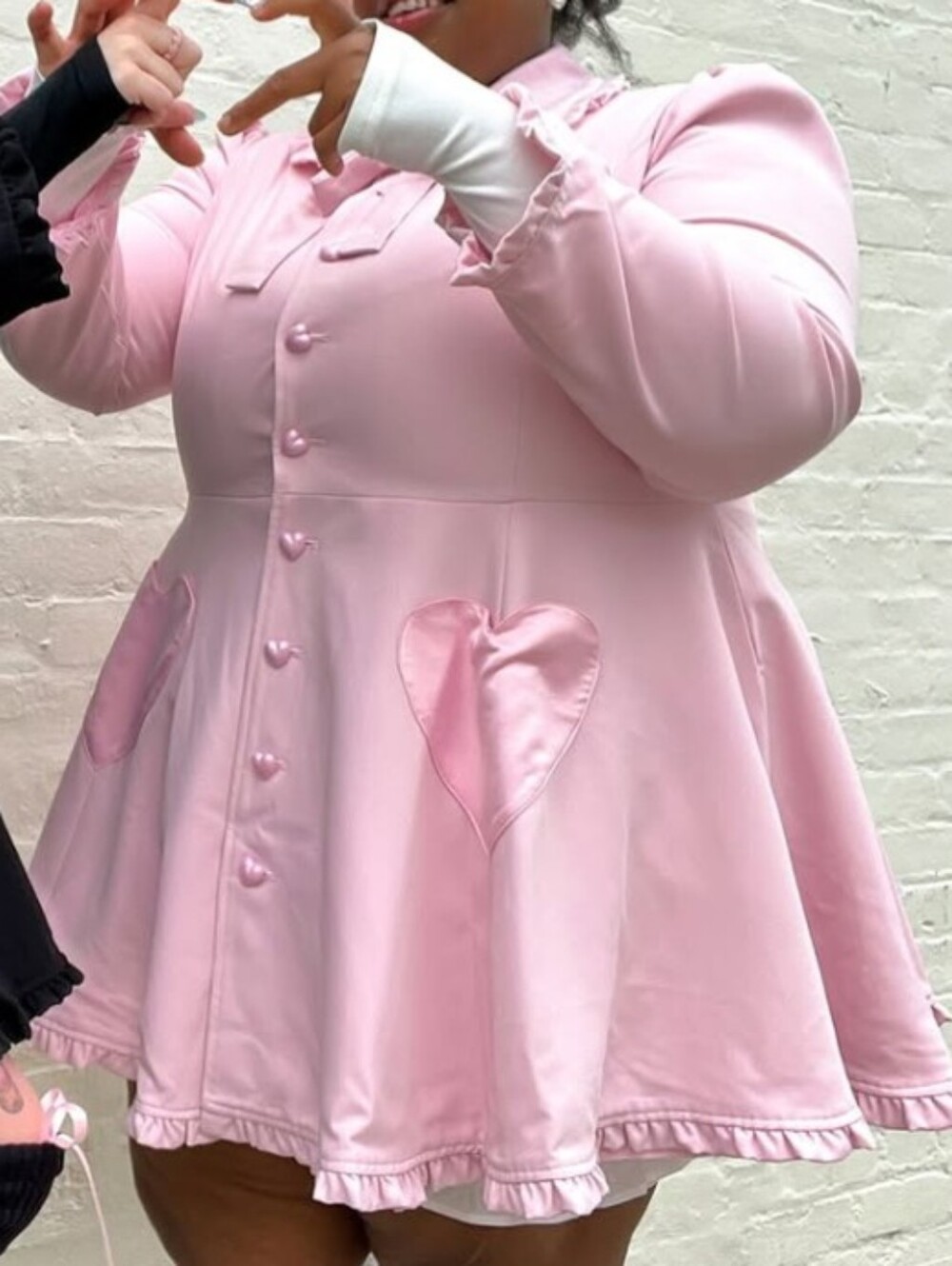 Like New 4X My Violet Wonderland Coat in Pink